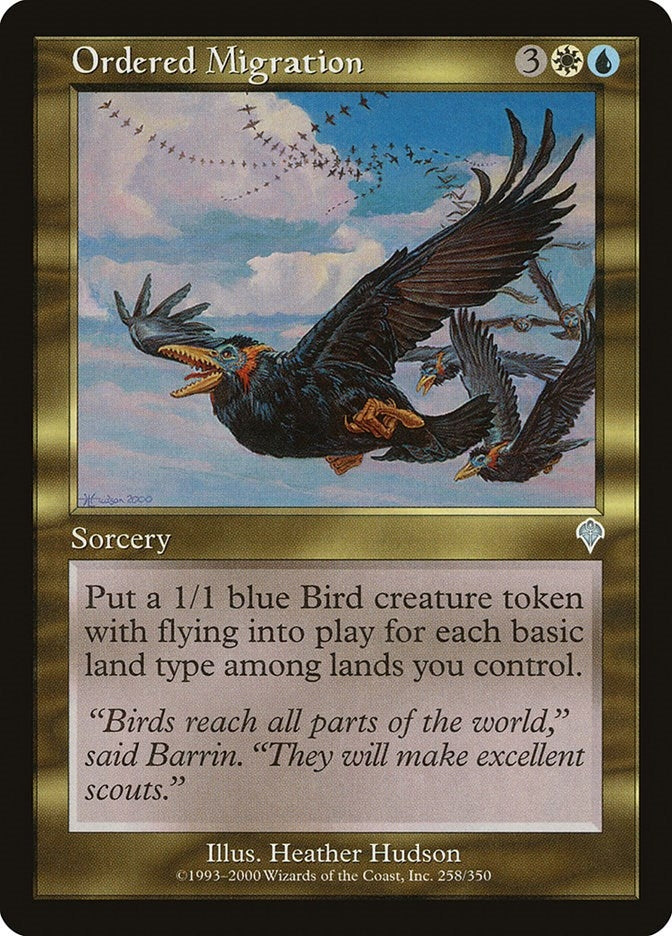 Image for Ordered Migration (258) [Invasion] - Magic: The Gathering