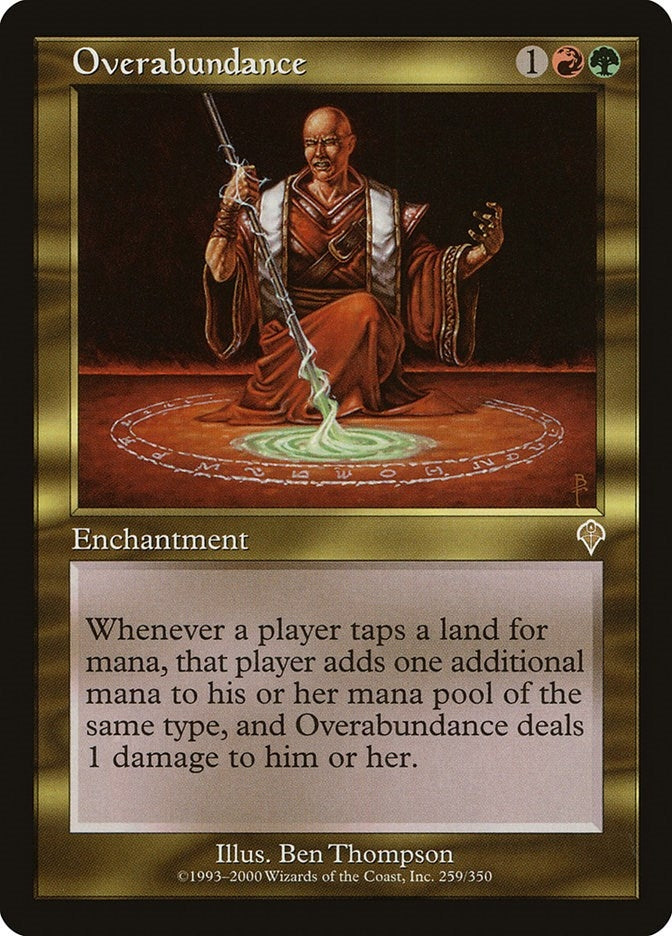 Image for Overabundance (259) [Invasion] - Magic: The Gathering