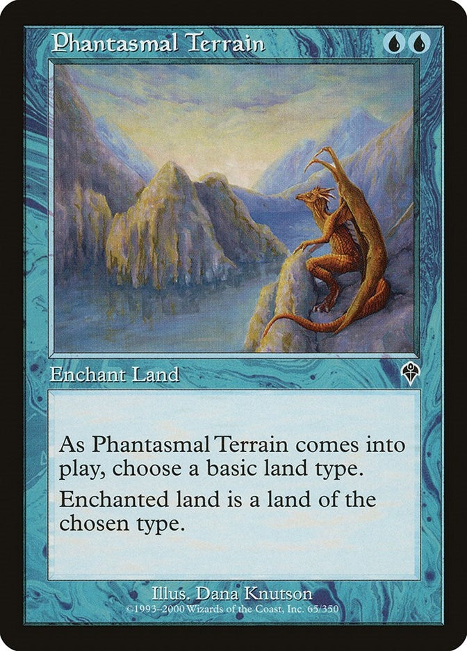 Image for Phantasmal Terrain (65) [Invasion] - Magic: The Gathering