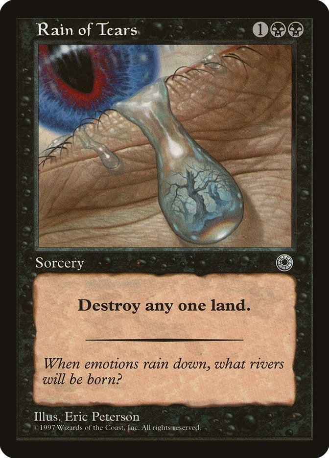 Image for Rain of Tears [Portal] - Magic: The Gathering