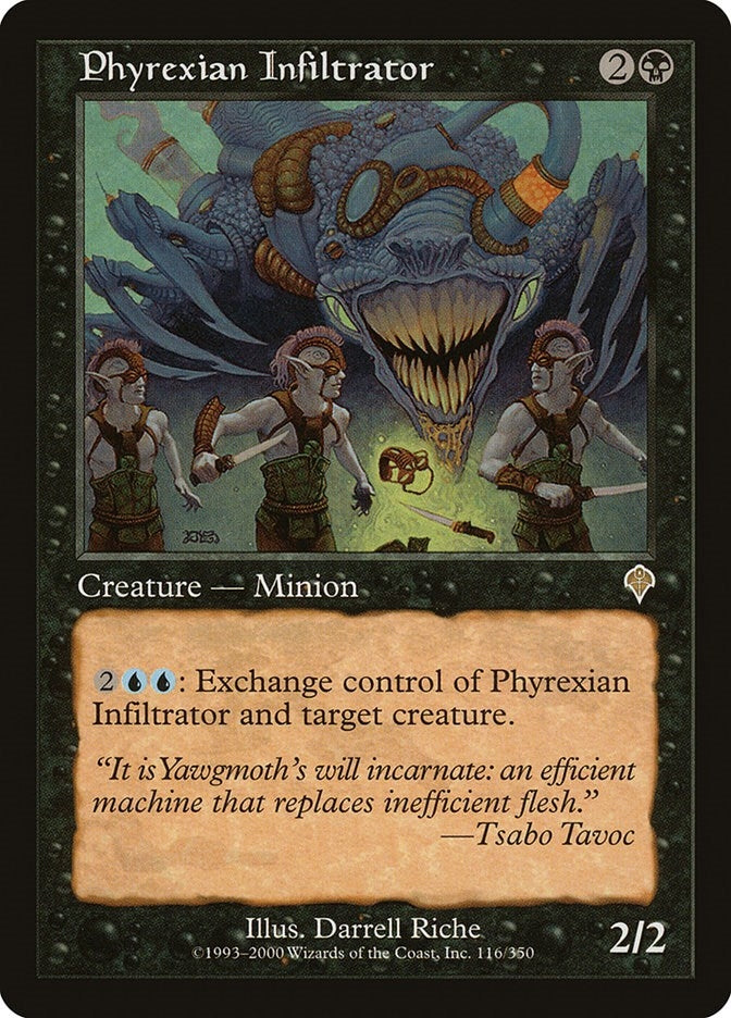 Image for Phyrexian Infiltrator (116) [Invasion] - Magic: The Gathering