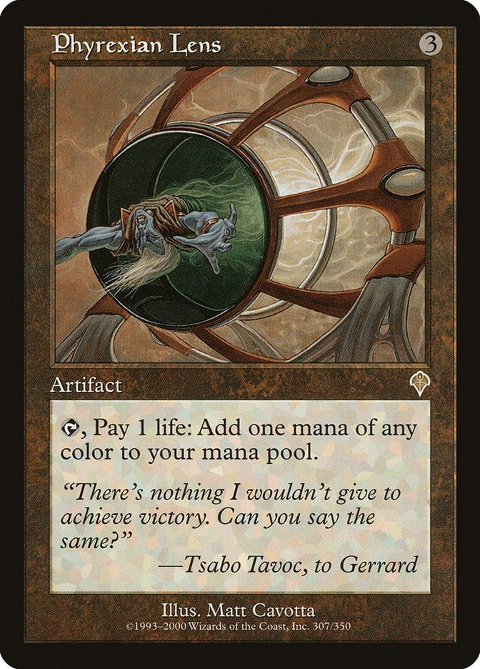 Image for Phyrexian Lens (307) [Invasion] - Magic: The Gathering