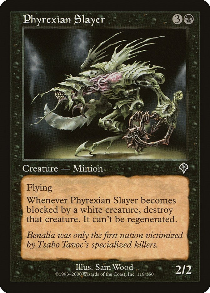 Image for Phyrexian Slayer (118) [Invasion] - Magic: The Gathering