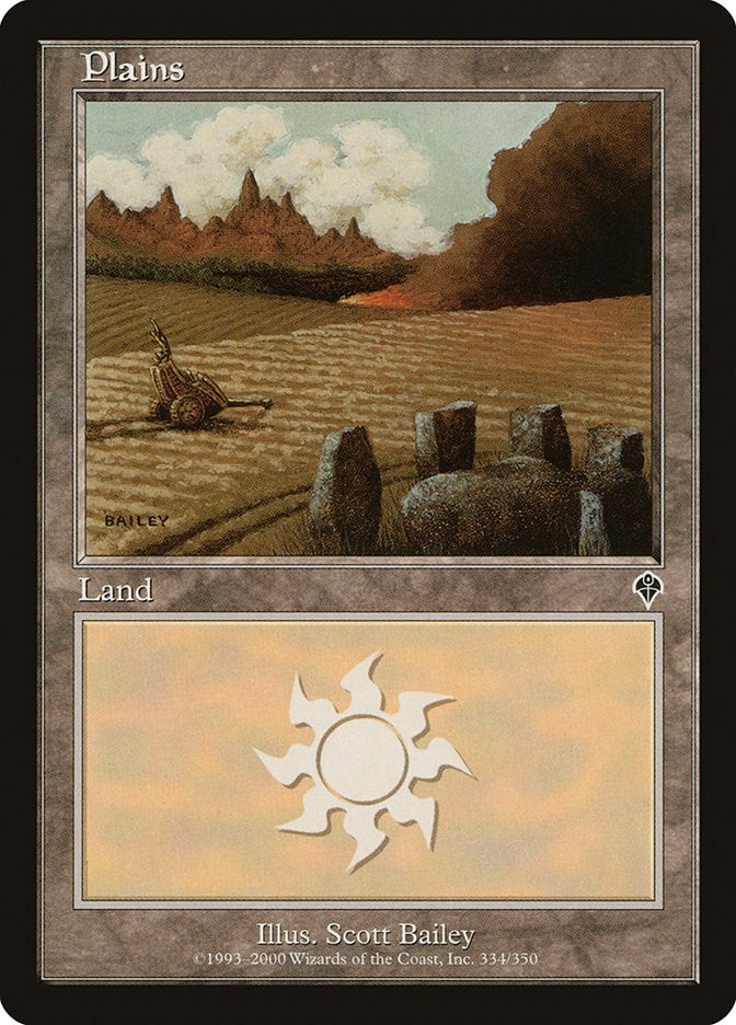 Image for Plains (334) (334) [Invasion] - Magic: The Gathering