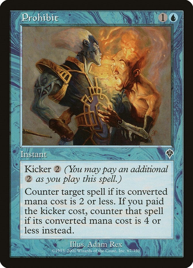 Image for Prohibit (67) [Invasion] - Magic: The Gathering