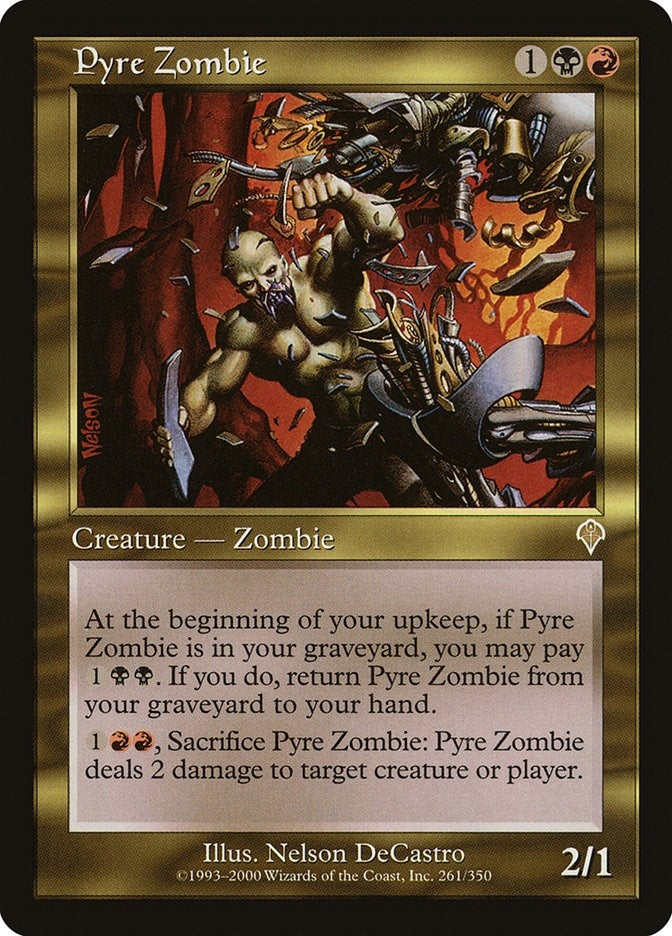 Image for Pyre Zombie (261) [Invasion] - Magic: The Gathering