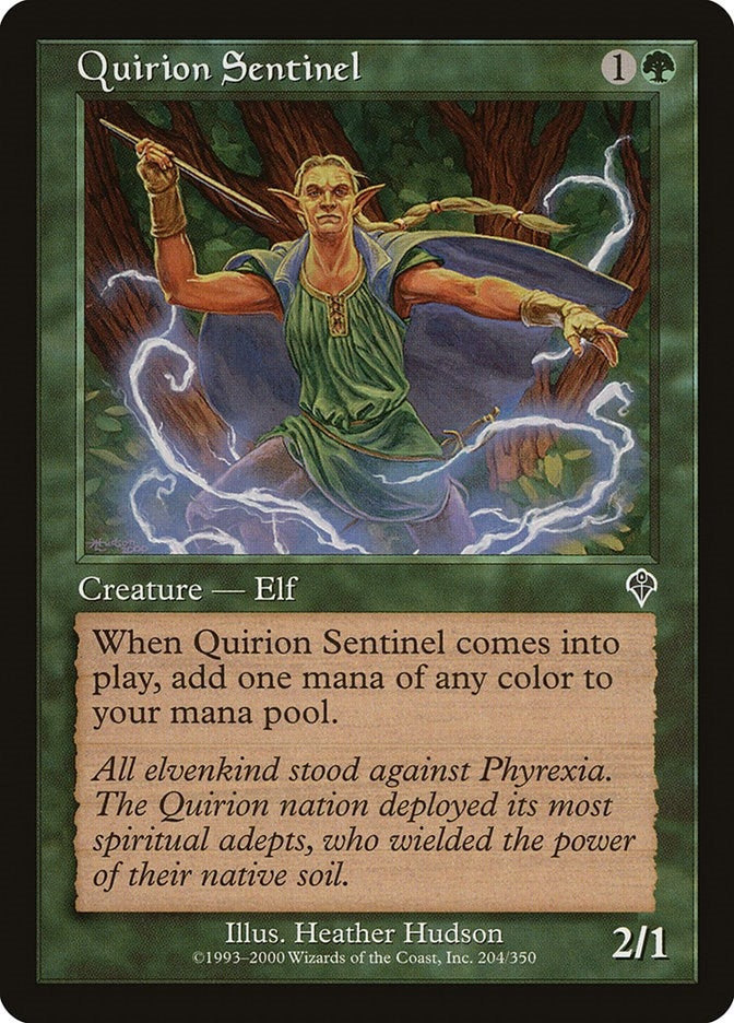 Image for Quirion Sentinel (204) [Invasion] - Magic: The Gathering