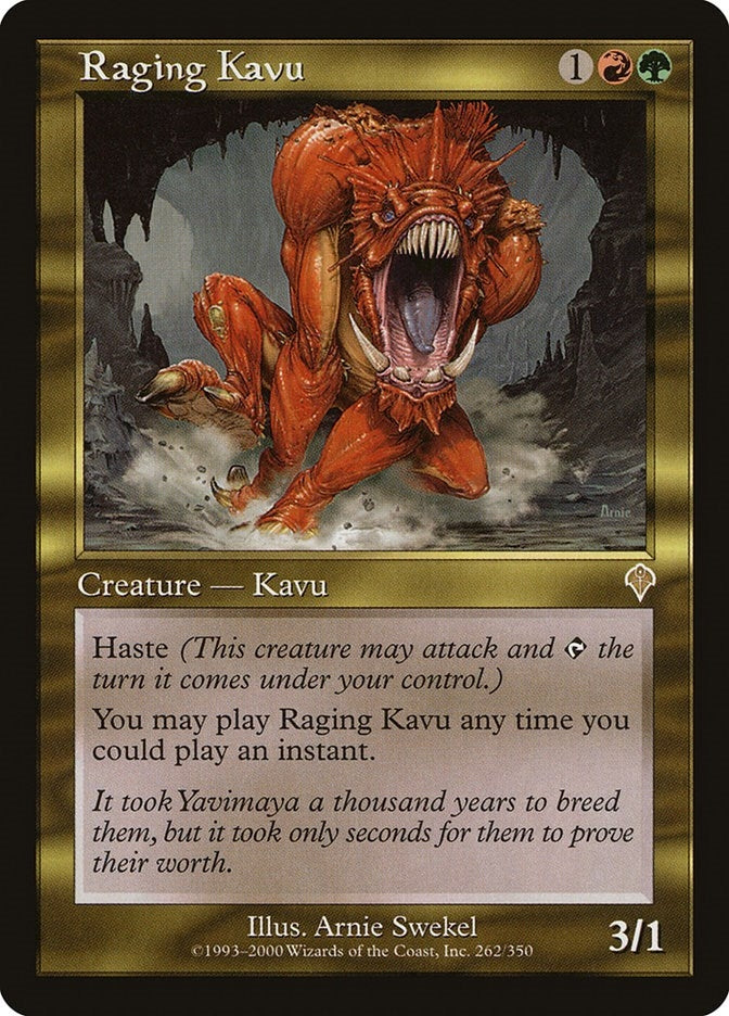 Image for Raging Kavu (262) [Invasion] - Magic: The Gathering