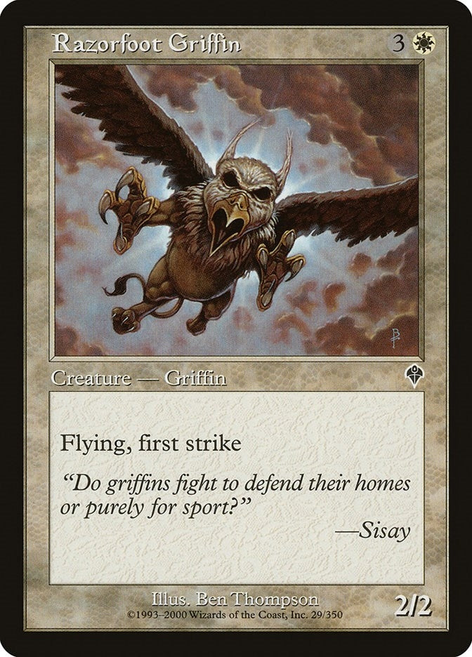 Razorfoot Griffin (29) [Invasion]