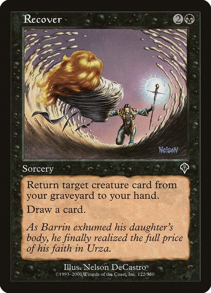 Image for Recover (122) [Invasion] - Magic: The Gathering