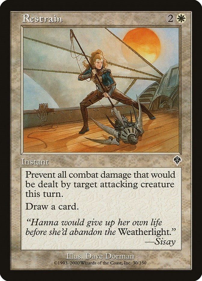 Image for Restrain (30) [Invasion] - Magic: The Gathering