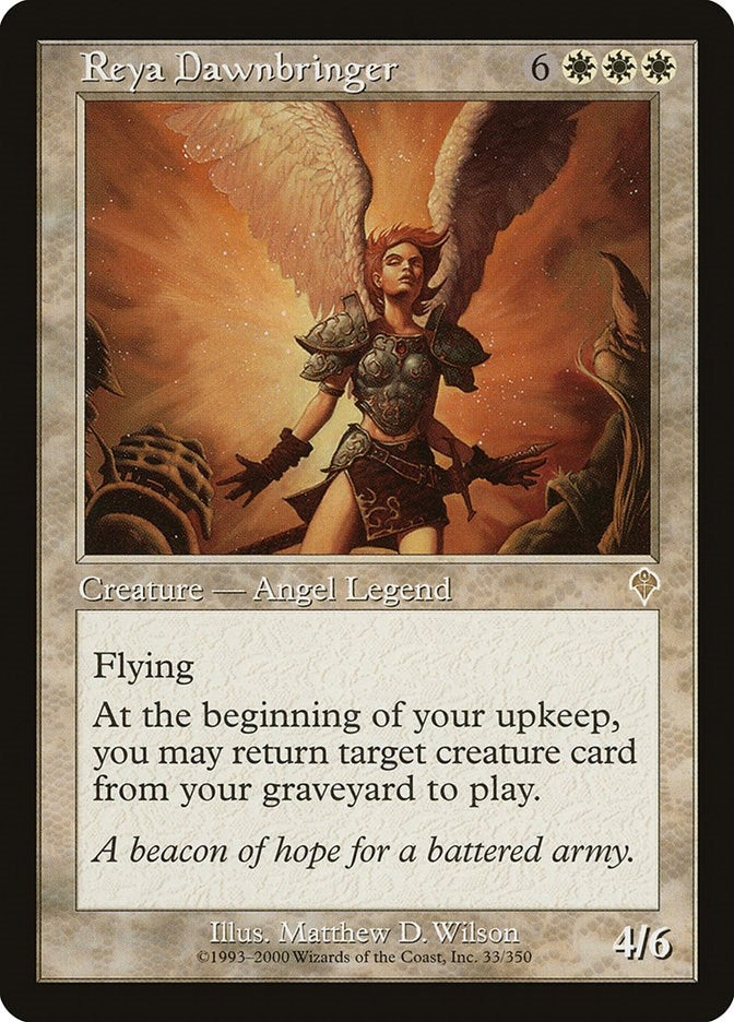 Image for Reya Dawnbringer (33) [Invasion] - Magic: The Gathering