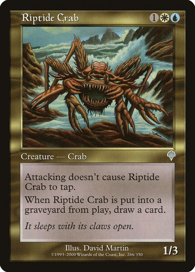 Image for Riptide Crab (266) [Invasion] - Magic: The Gathering
