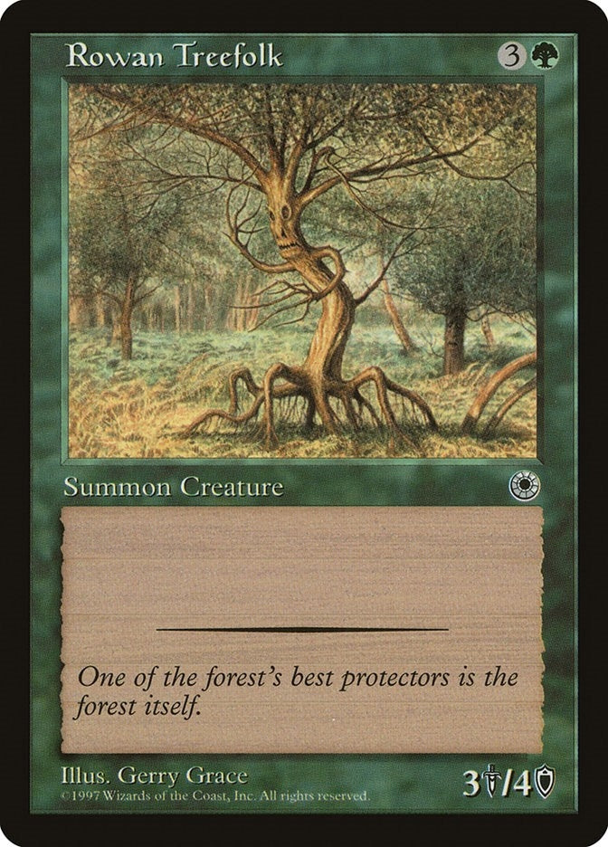 Image for Rowan Treefolk [Portal] - Magic: The Gathering
