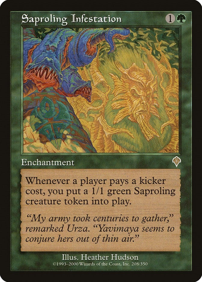Image for Saproling Infestation (208) [Invasion] - Magic: The Gathering