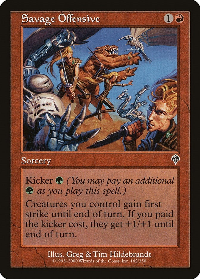Image for Savage Offensive (162) [Invasion] - Magic: The Gathering