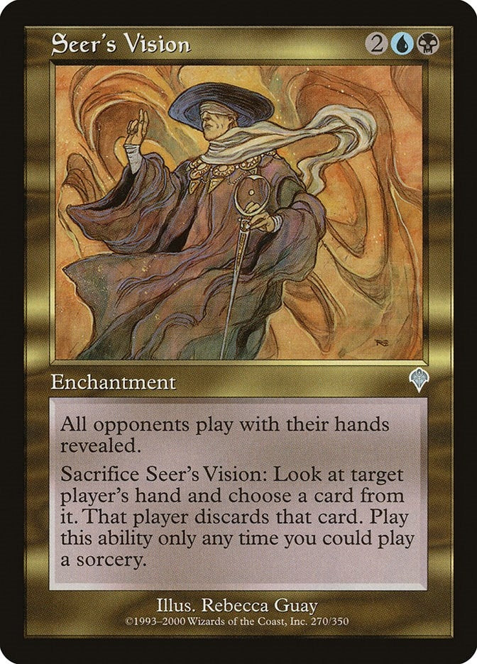 Image for Seer's Vision (270) [Invasion] - Magic: The Gathering
