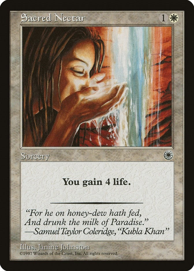 Image for Sacred Nectar [Portal] - Magic: The Gathering