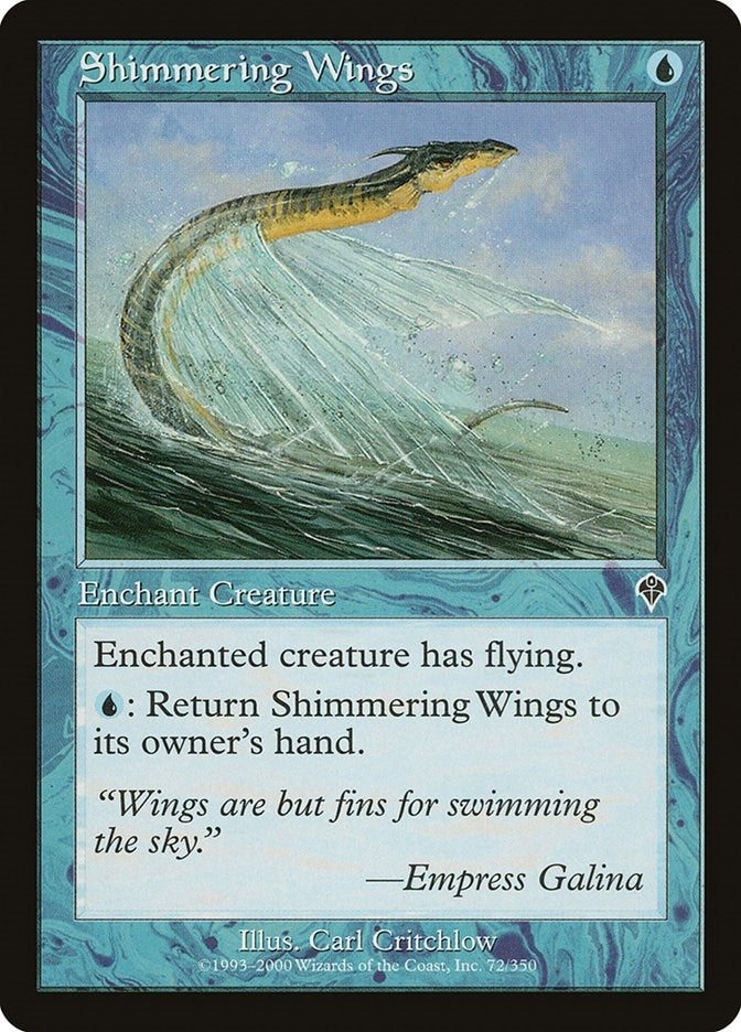 Image for Shimmering Wings (72) [Invasion] - Magic: The Gathering