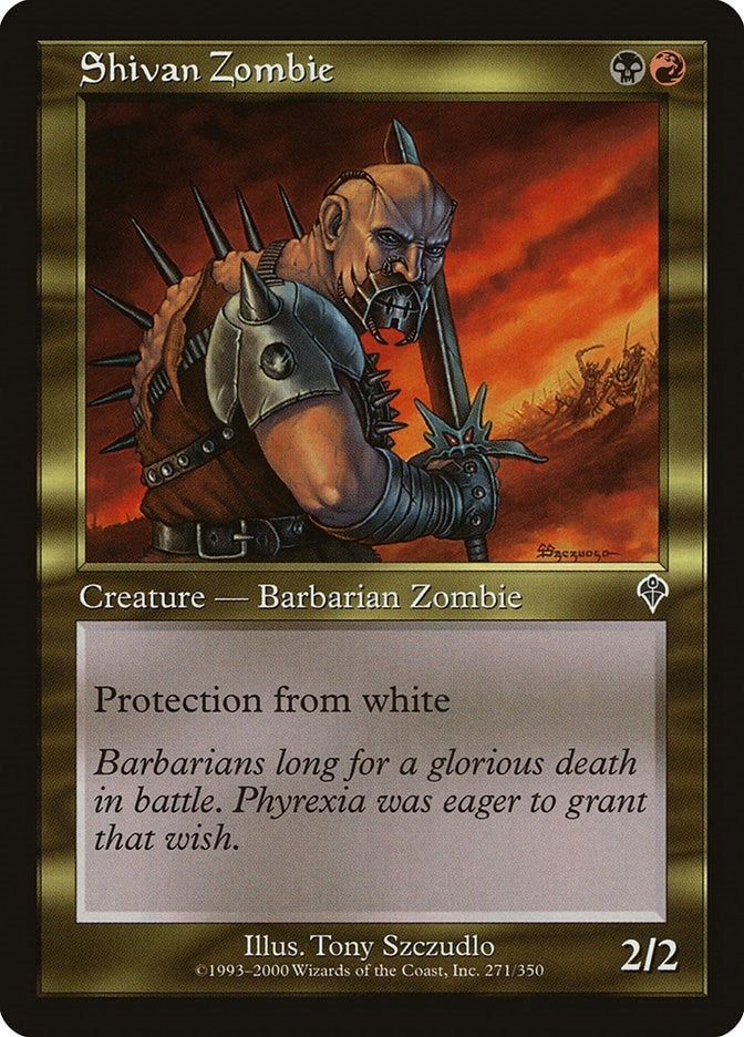 Image for Shivan Zombie (271) [Invasion] - Magic: The Gathering