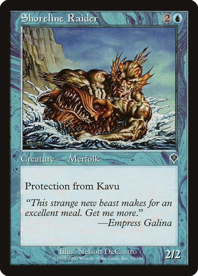 Image for Shoreline Raider (73) [Invasion] - Magic: The Gathering