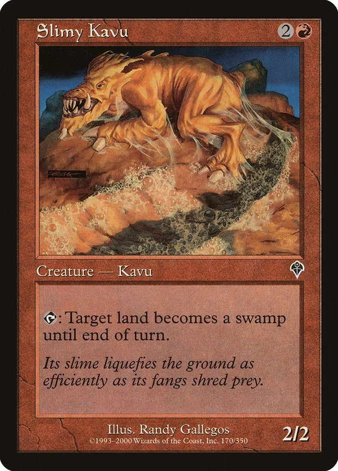 Image for Slimy Kavu (170) [Invasion] - Magic: The Gathering
