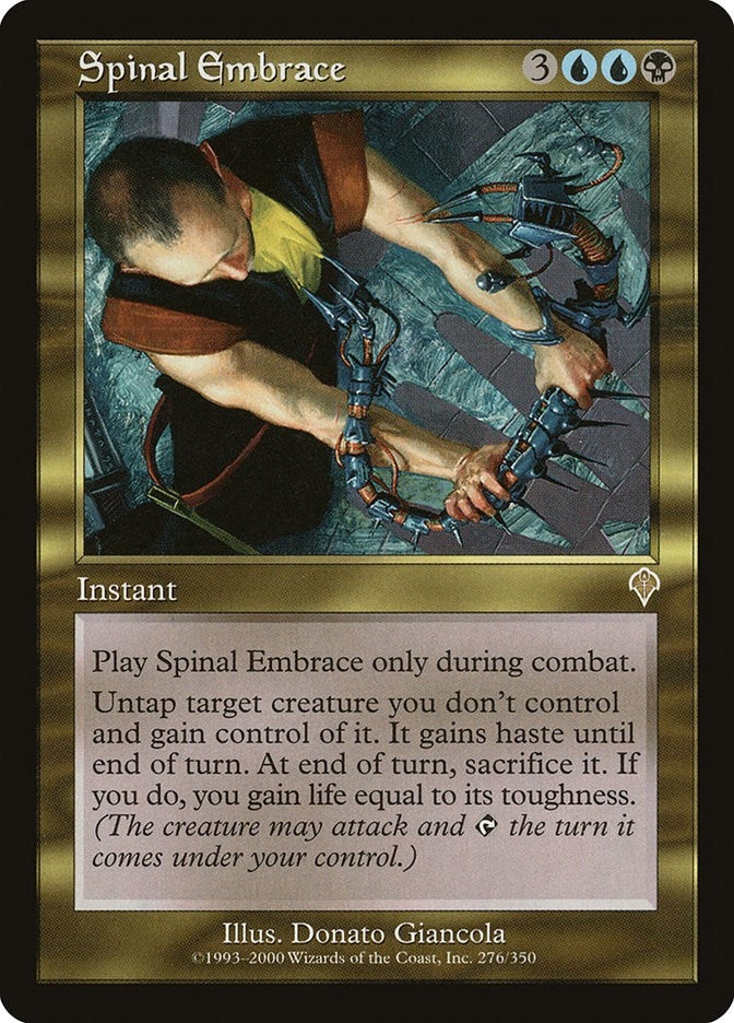 Image for Spinal Embrace (276) [Invasion] - Magic: The Gathering