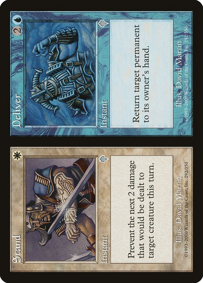 Image for Stand // Deliver (292) [Invasion] - Magic: The Gathering
