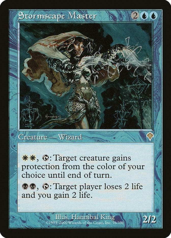 Image for Stormscape Master (76) [Invasion] - Magic: The Gathering