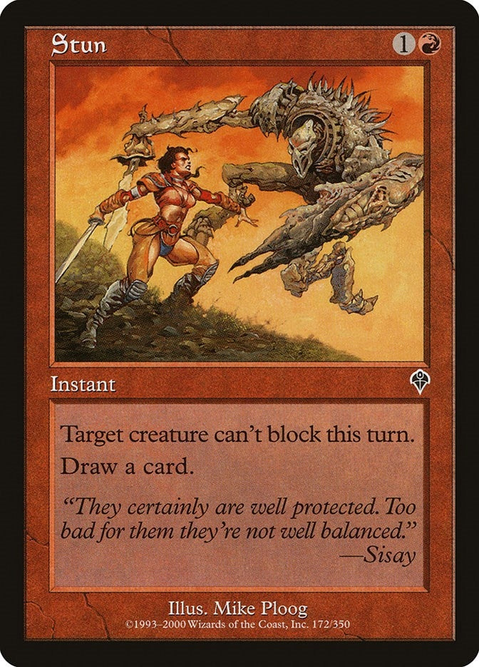 Image for Stun (172) [Invasion] - Magic: The Gathering