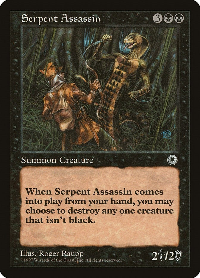 Image for Serpent Assassin [Portal] - Magic: The Gathering