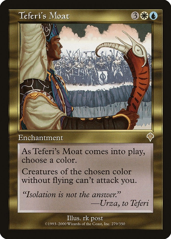 Image for Teferi's Moat (279) [Invasion] - Magic: The Gathering