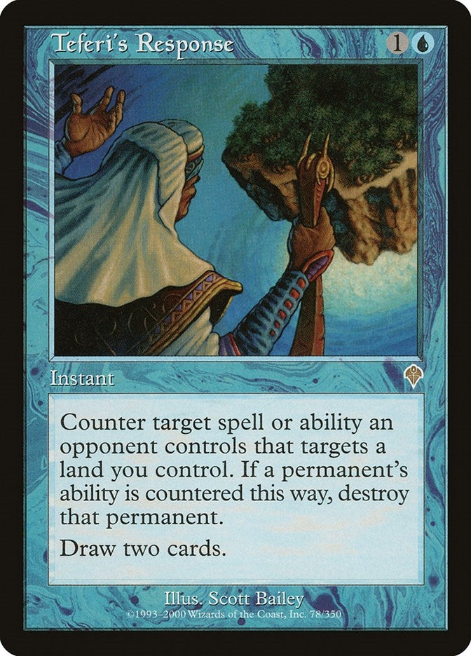 Image for Teferi's Response (78) [Invasion] - Magic: The Gathering