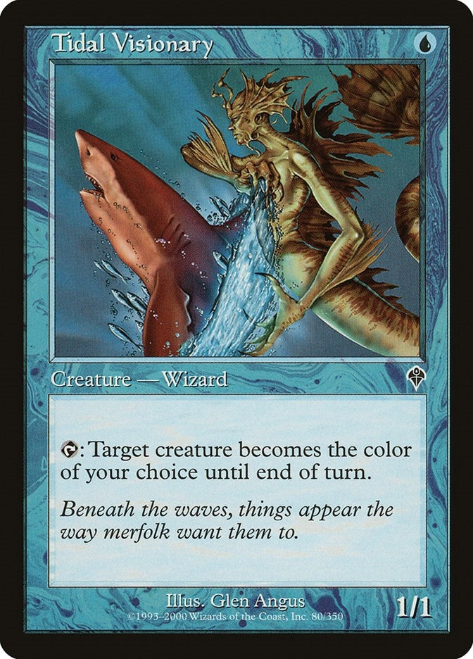 Image for Tidal Visionary (80) [Invasion] - Magic: The Gathering