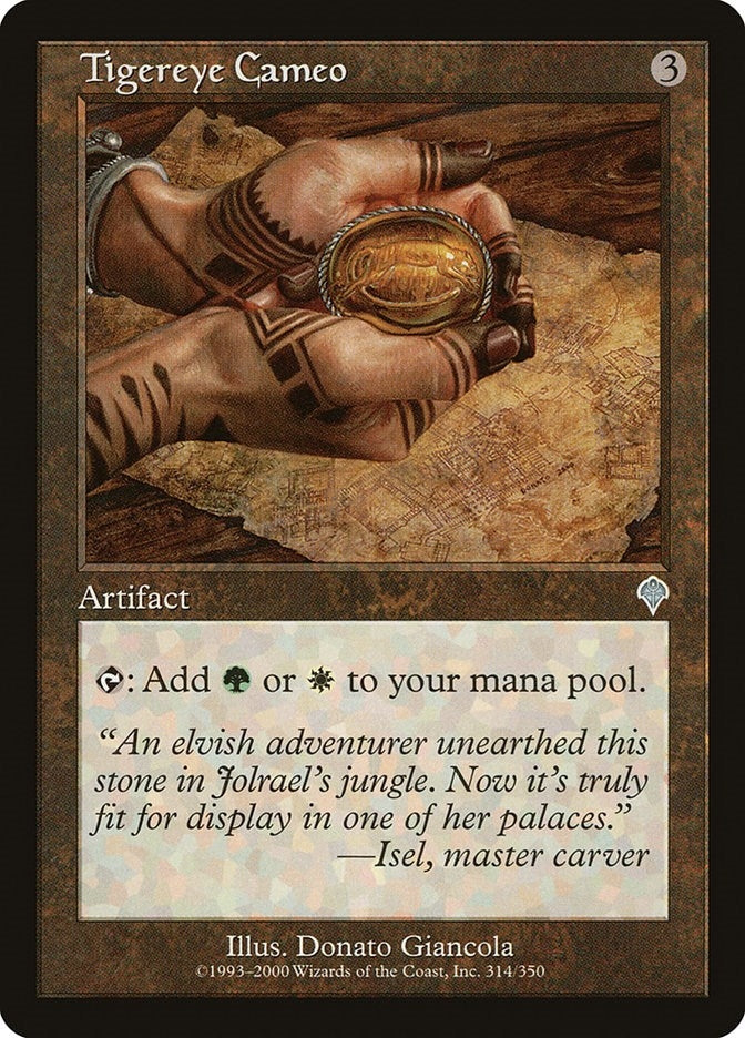 Image for Tigereye Cameo (314) [Invasion] - Magic: The Gathering