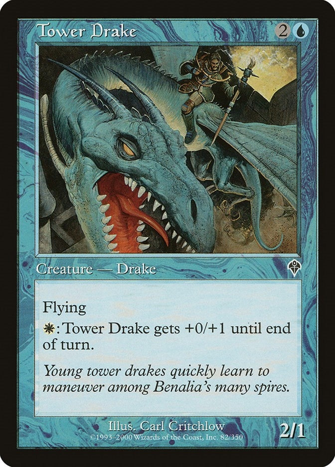 Image for Tower Drake (82) [Invasion] - Magic: The Gathering