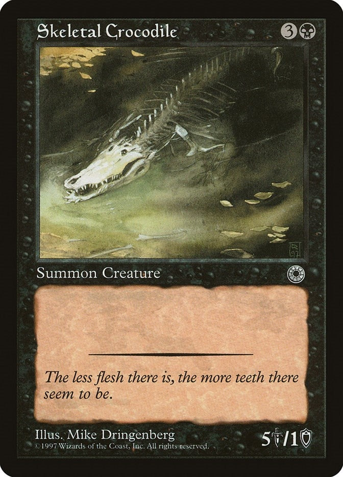 Image for Skeletal Crocodile [Portal] - Magic: The Gathering