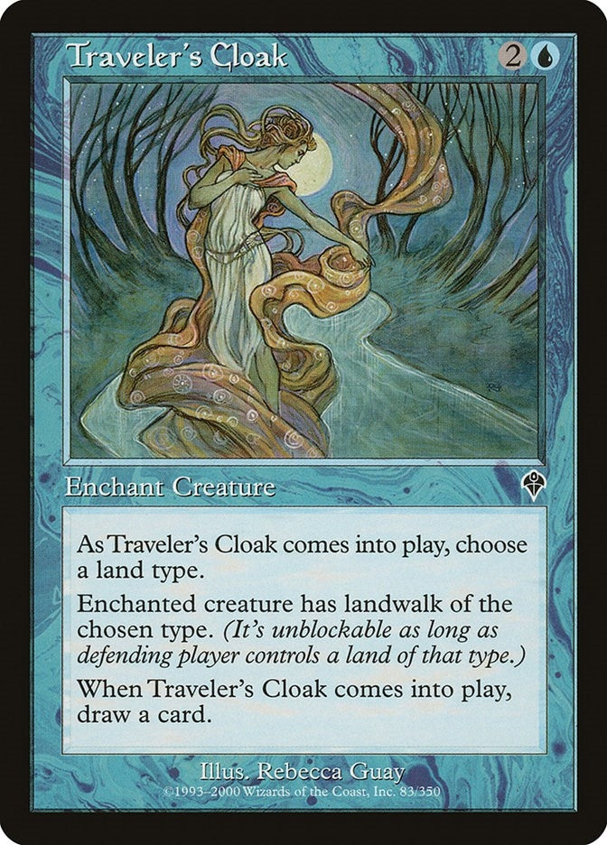 Image for Traveler's Cloak (83) [Invasion] - Magic: The Gathering