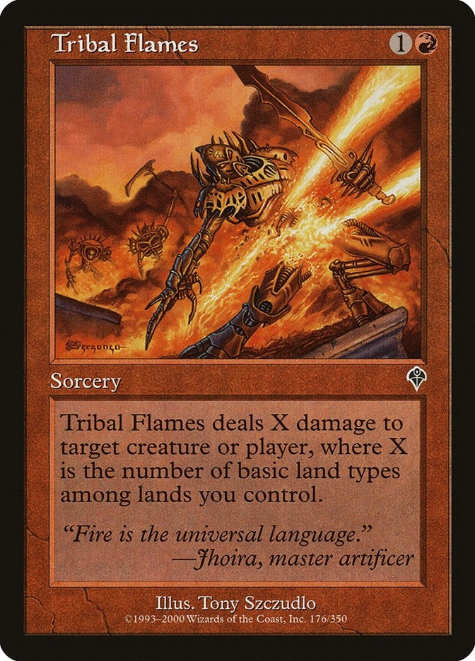 Image for Tribal Flames (176) [Invasion] - Magic: The Gathering