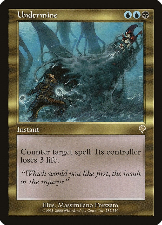 Image for Undermine (282) [Invasion] - Magic: The Gathering