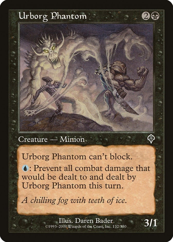 Image for Urborg Phantom (132) [Invasion] - Magic: The Gathering