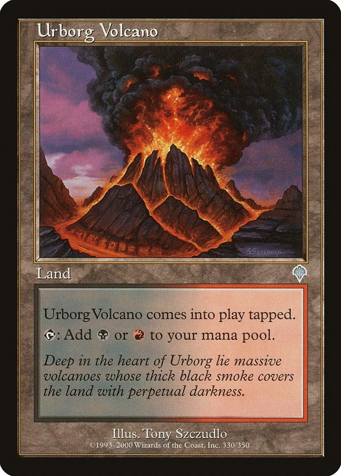 Image for Urborg Volcano (330) [Invasion] - Magic: The Gathering