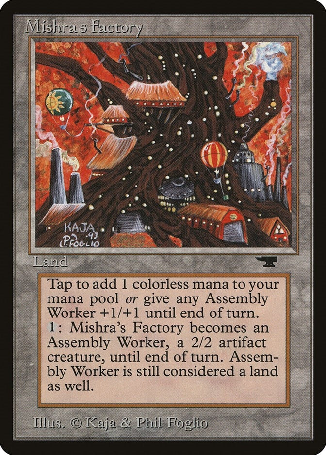 Image for Mishra's Factory (Fall) [Antiquities] - Magic: The Gathering