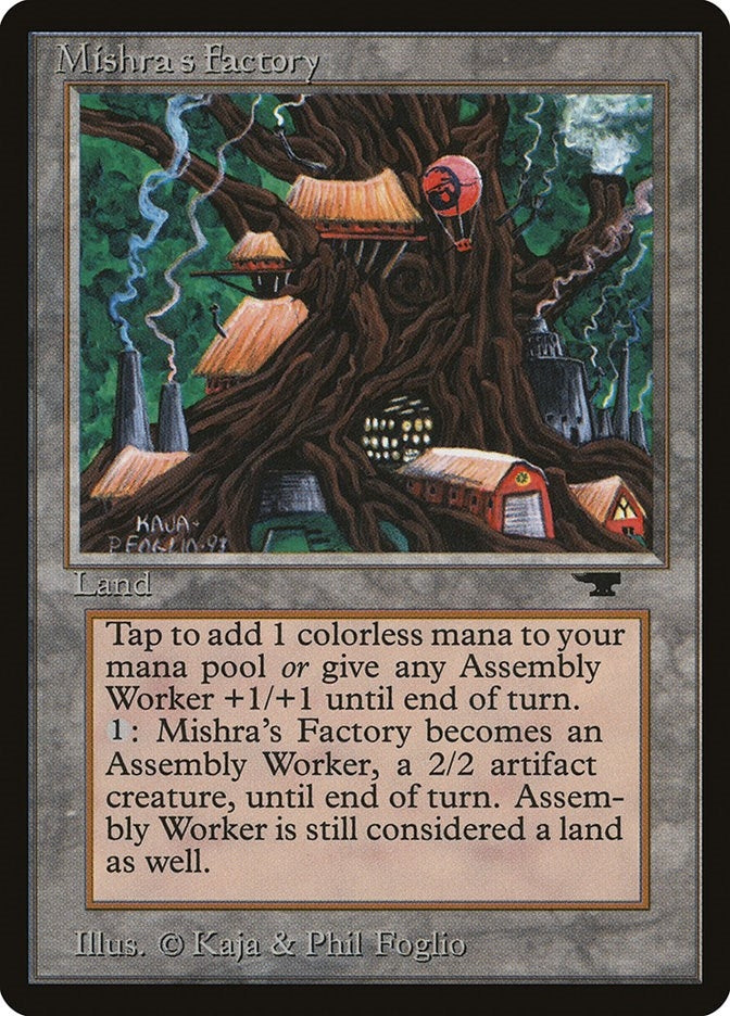 Image for Mishra's Factory (Summer) [Antiquities] - Magic: The Gathering