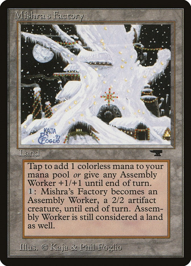 Image for Mishra's Factory (Winter) [Antiquities] - Magic: The Gathering