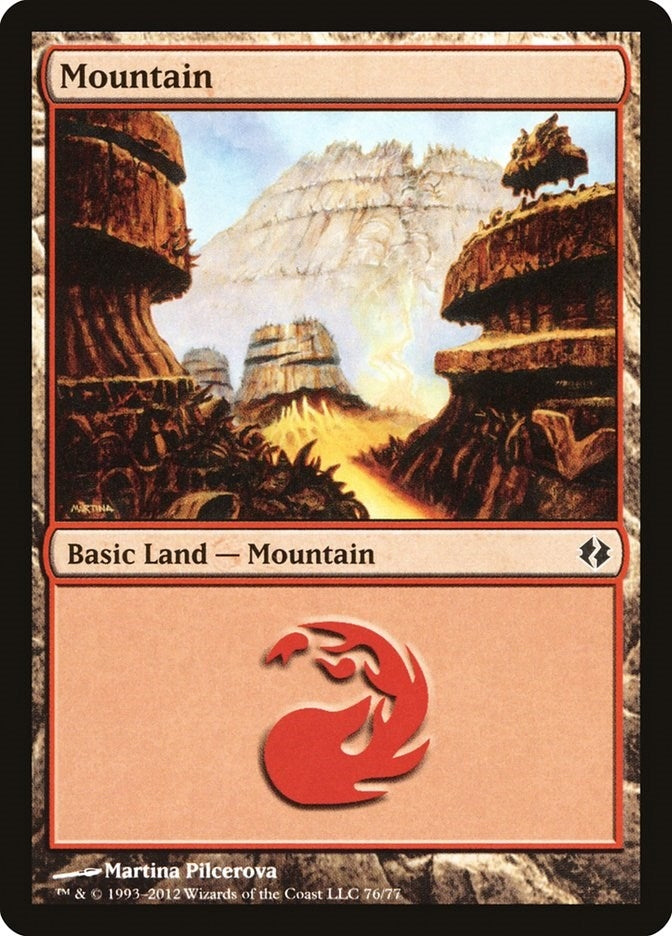 Image for Mountain (76) (76) [Venser vs. Koth] - Magic: The Gathering