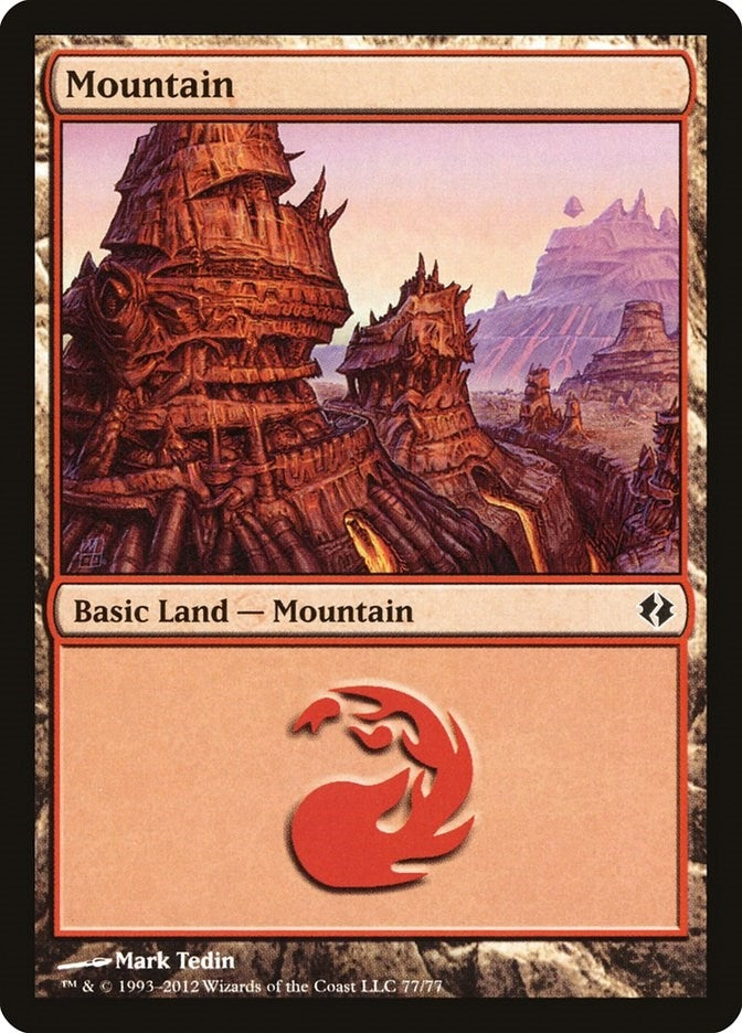 Image for Mountain (77) (77) [Venser vs. Koth] - Magic: The Gathering