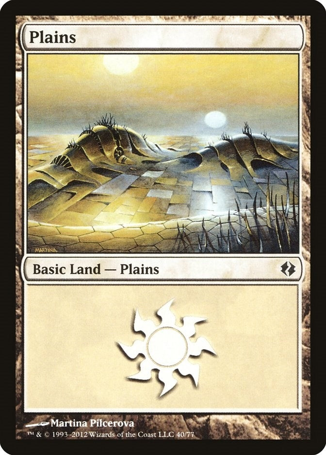 Image for Plains (40) (40) [Venser vs. Koth] - Magic: The Gathering