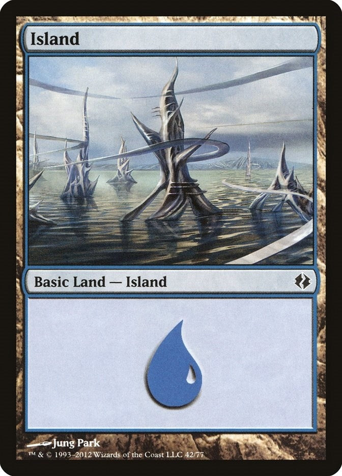 Image for Island (42) (42) [Venser vs. Koth] - Magic: The Gathering