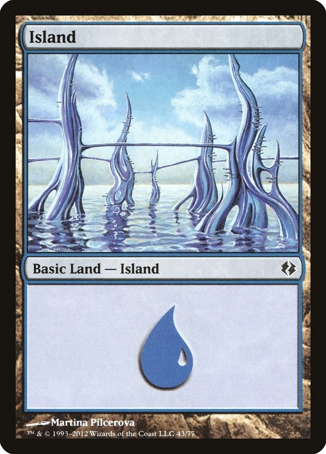 Image for Island (43) (43) [Venser vs. Koth] - Magic: The Gathering